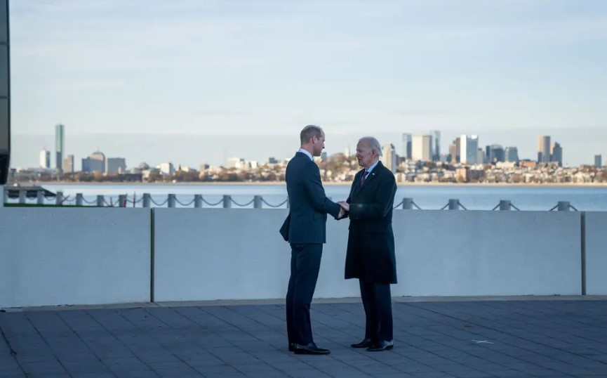 Президентът на САЩ Джо Байдън се срещна с престолонаследника на британския